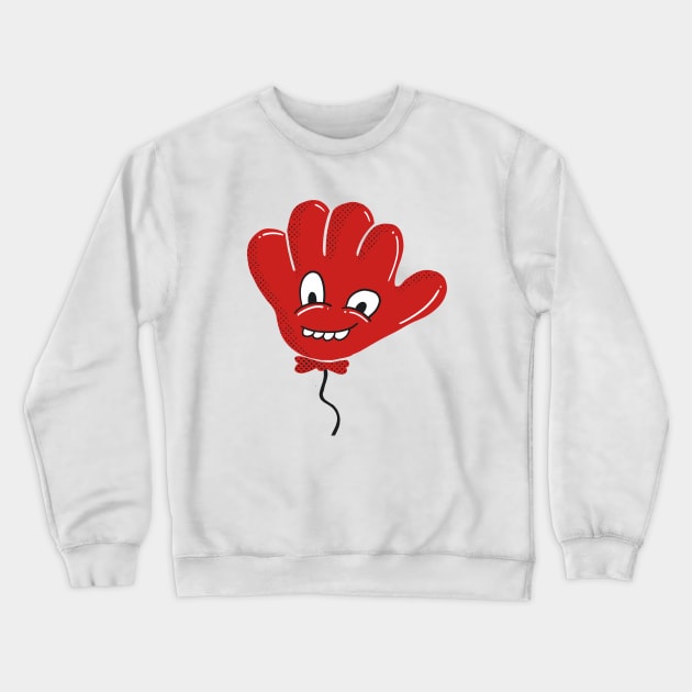 Balloon Hand Crewneck Sweatshirt by chawlie